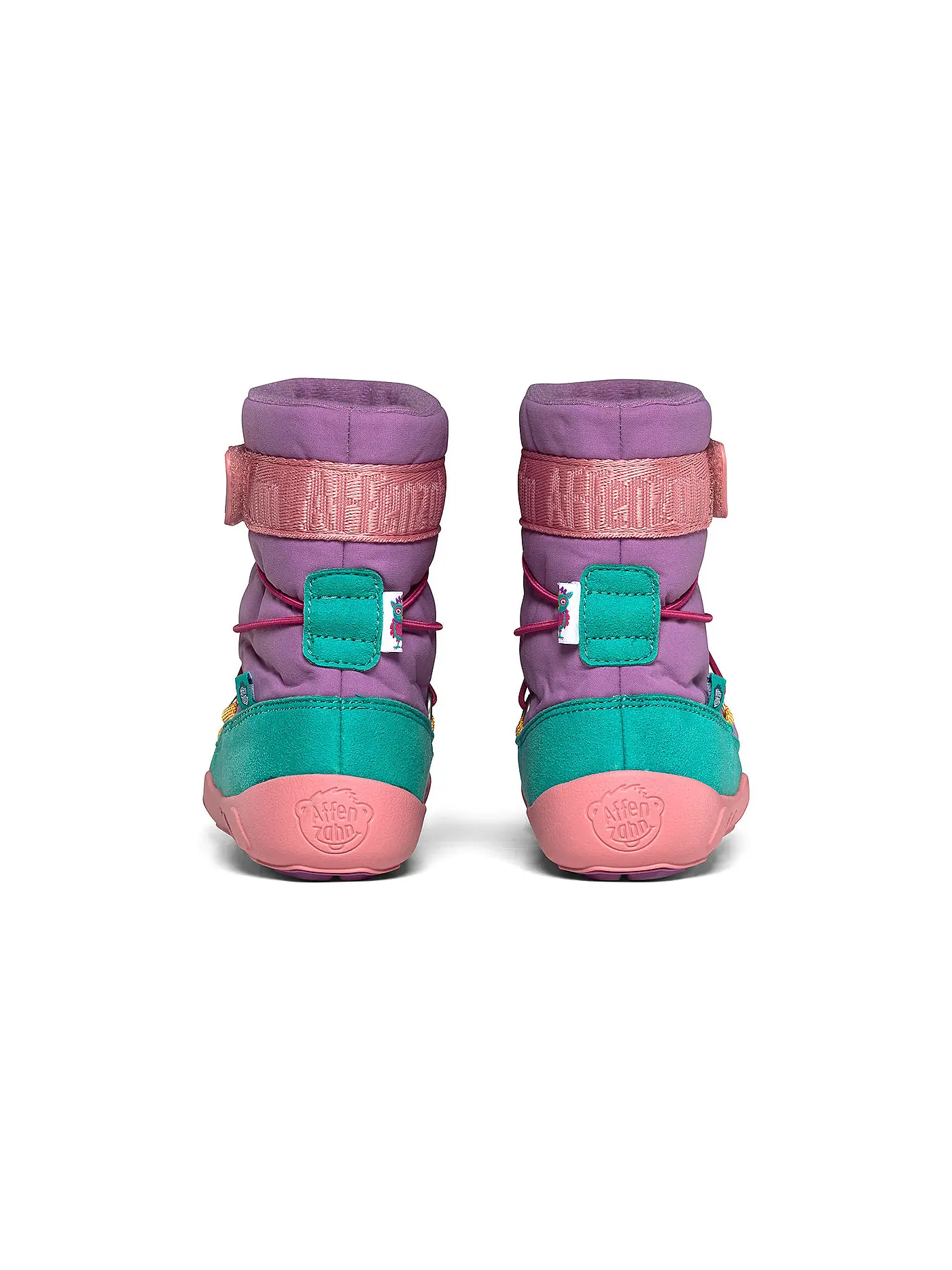 AFFENZAHN | Kinder Barfußschuhe - Stiefel | pink